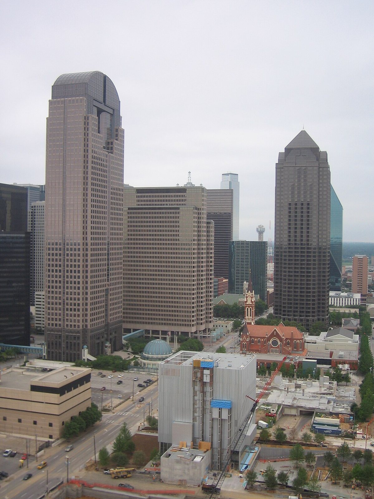 the Dallas Arts District near downtown Dallas
